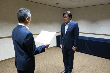 九州医療科学大学名誉教授の授与
